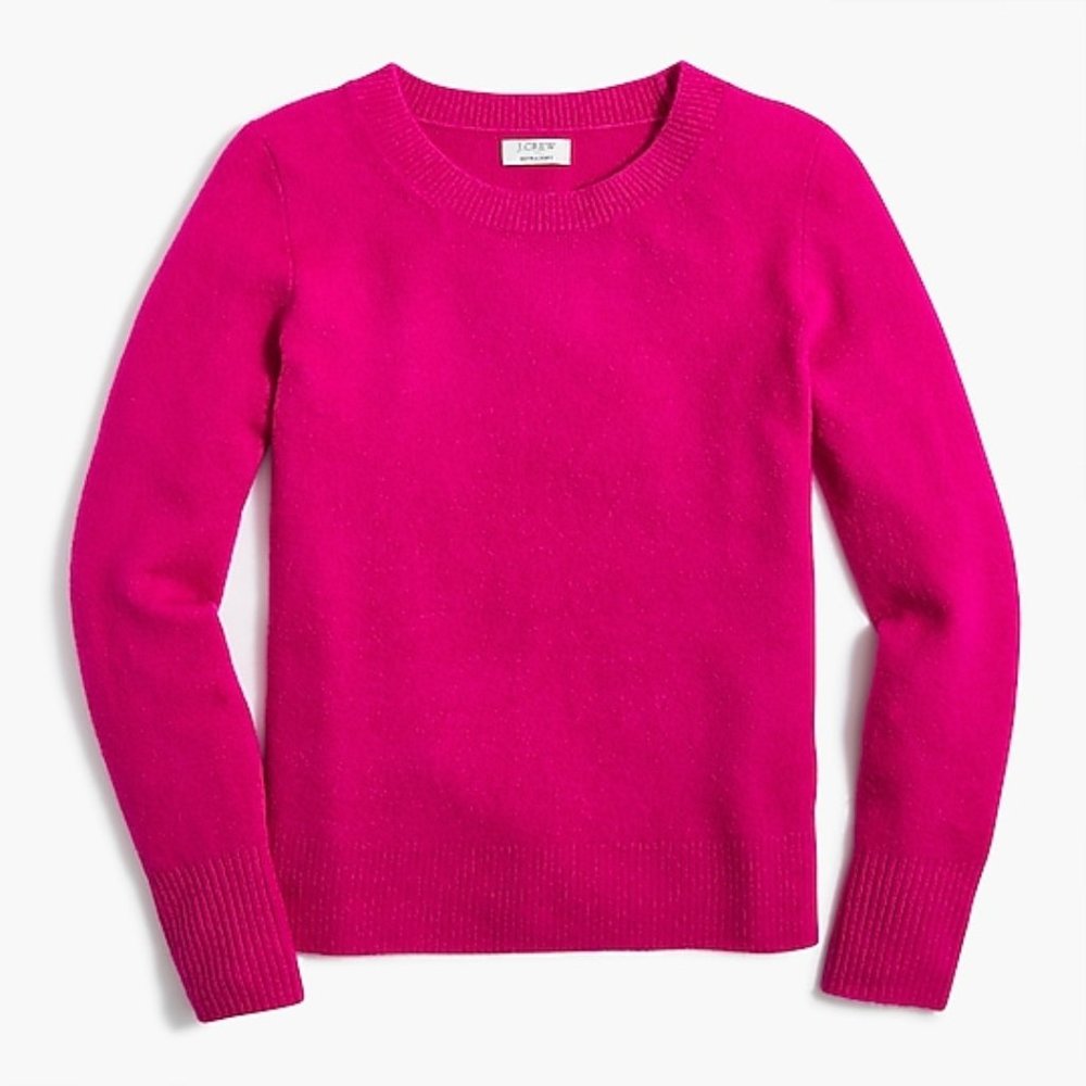 J. Crew Crewneck Sweater in Extra-Soft Yarn